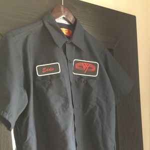 Red Kap Brand Eddie Van Halen Mechanic Shirt